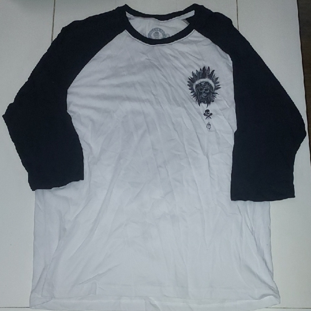 Black and White SULLEN ART Shirt. 2XL